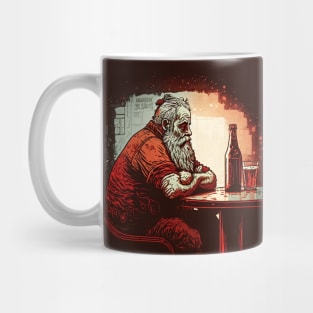 Santa Alcoholism Mug